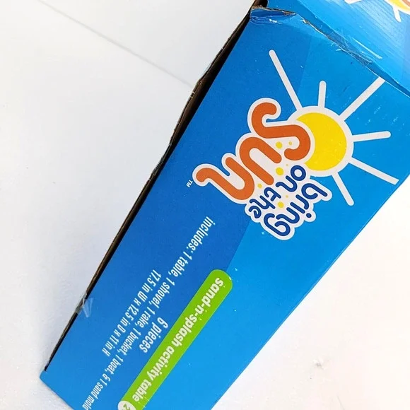 NEW! Bring On The Sun Sand N' Splash Activity Table - Perfect for Backyard Fun - Picture 4 of 5